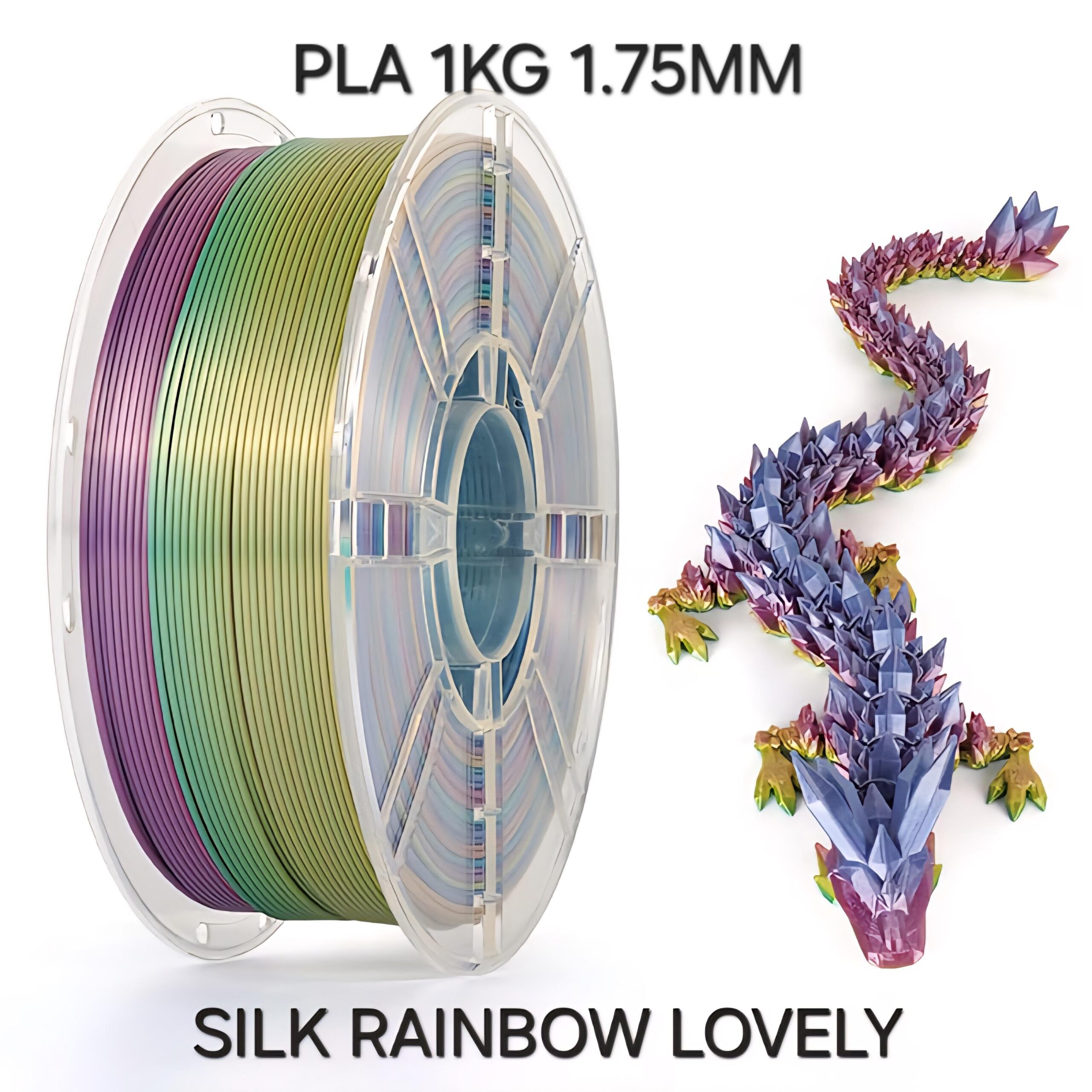 Silk Rainbow PLA