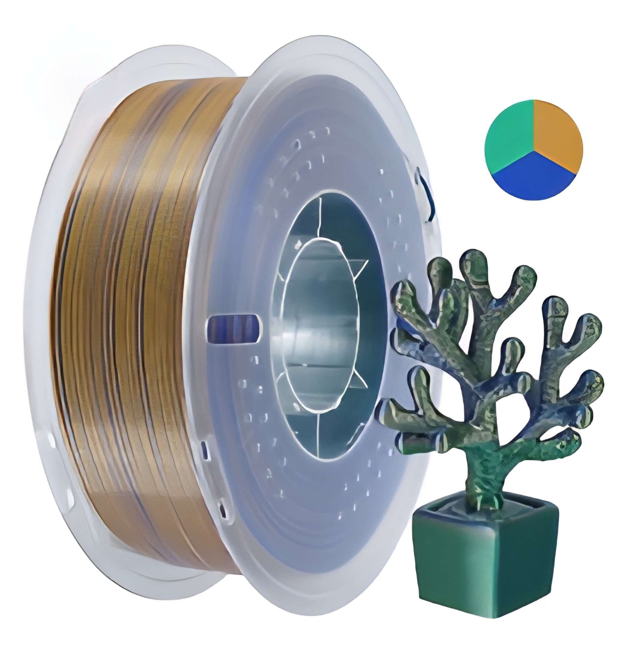 2 & 3 & 4 Colour Silk PLA | 1kg